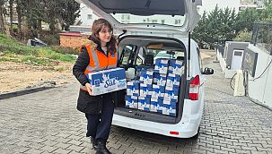 Kuşadası Belediyesi'nin süt desteği her ay daha fazla çocuğa ulaşıyor