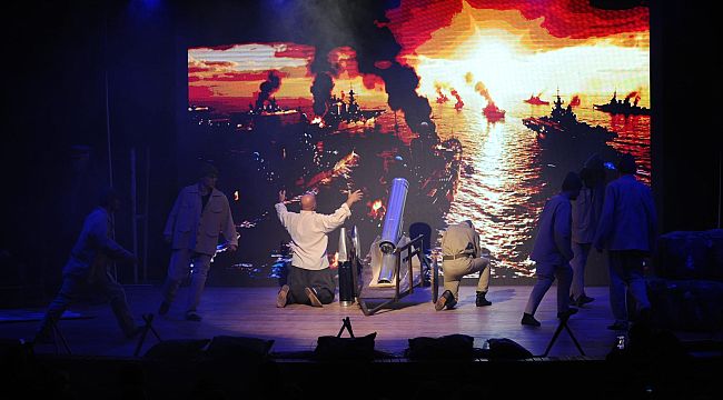 110 dansçıdan 'Dur Yolcu' gösterisi