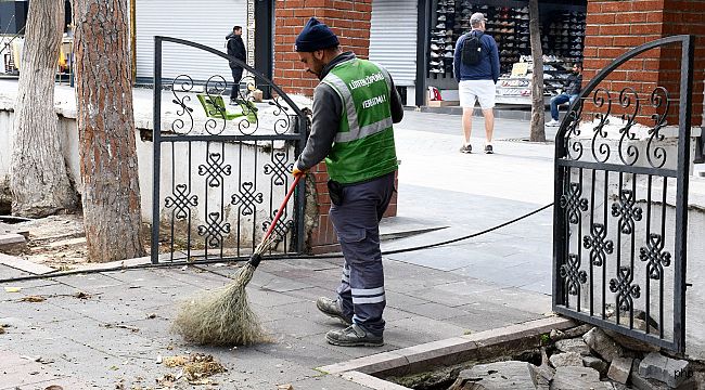 Belediyeden bayram öncesi kapsamlı temizlik