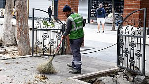 Belediyeden bayram öncesi kapsamlı temizlik