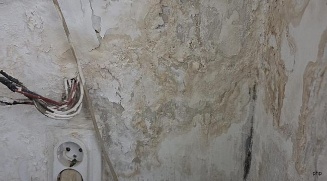 Gözaltı merkezinde küf ve nem skandalı ortaya çıktı