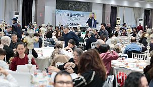 Öğretmenler ve sağlık çalışanları iftarda buluştu