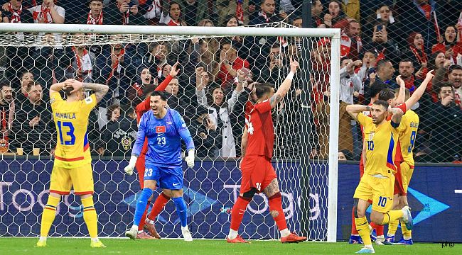 Türkiye 1-0 kazandı, Dünya Kupası hayali bitti