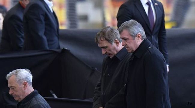 Arena Națională'da Mircea Lucescu için anma töreni düzenlendi