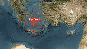 Ege açıklarında 3.8 büyüklüğünde deprem