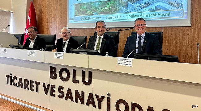 TTO heyeti Sakarya ve Bolu'da yatırım cazibesini anlattı