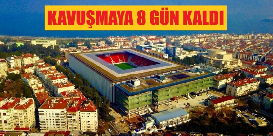 Göztepe 8 gün sonra stadına kavuşuyor