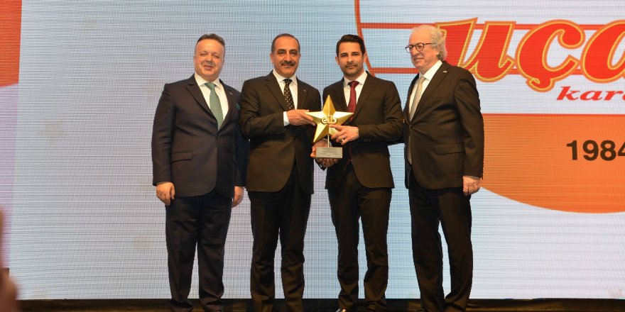 Baba Uçak'tan 'İhracatın Yıldızı' oğula ödül