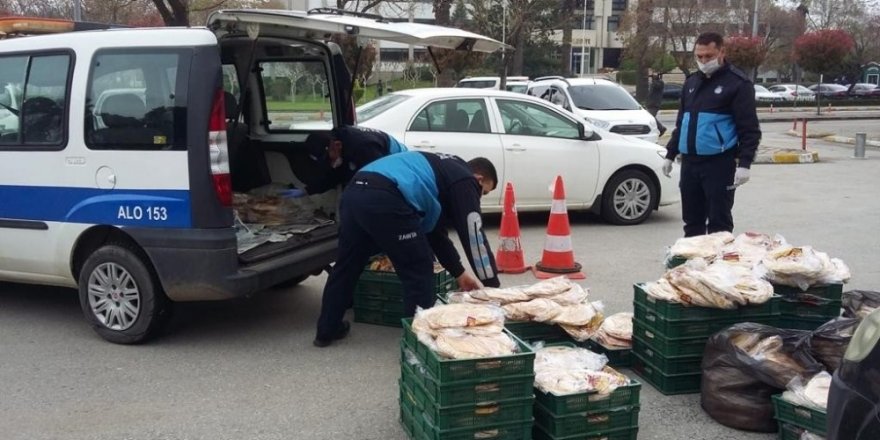 Manisa'da açıkta satılan 7 bin ekmeğe el konuldu