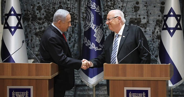 Netanyahu'ya hükümet kurma görevi verildi.