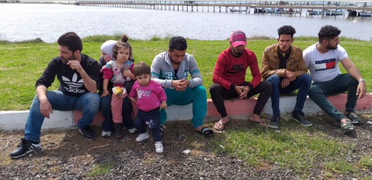 Ayvalık'ta son üç günde 41 mülteci yakalandı