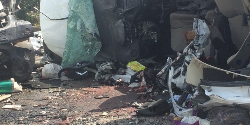 Kaynaklar yolunda trafik faciası