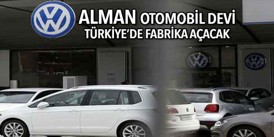 Alman devi Volkswagen'e Balıkesir talip oldu