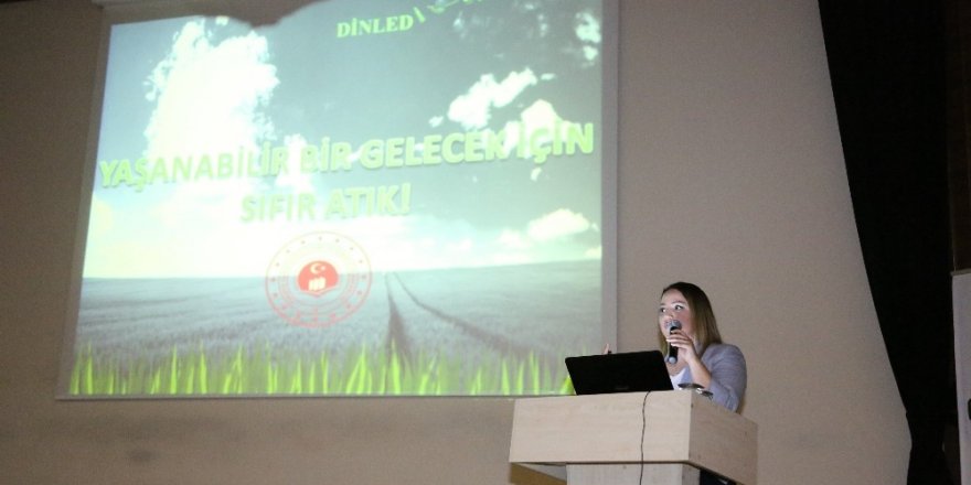 "Sıfır Atık Projesi" kamu kurumlarının temsilcilerine ve çalışanlarına anlatıldı.