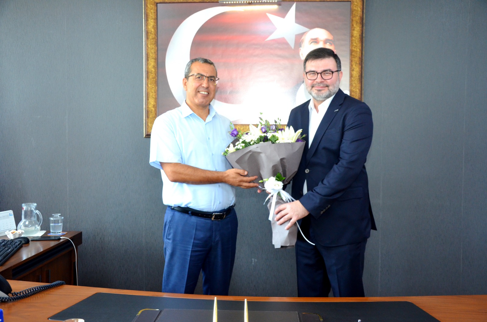MÜSİAD İzmir Heyeti Ege Gümrük ve Dış Ticaret Bölge Müdürünü ziyaret etti