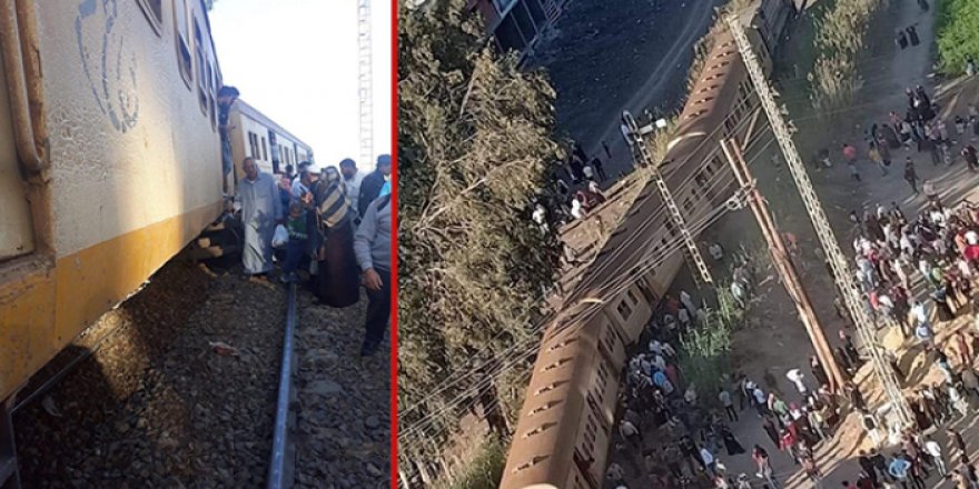 Raydan çıkan tren kazasında 25 yaralı