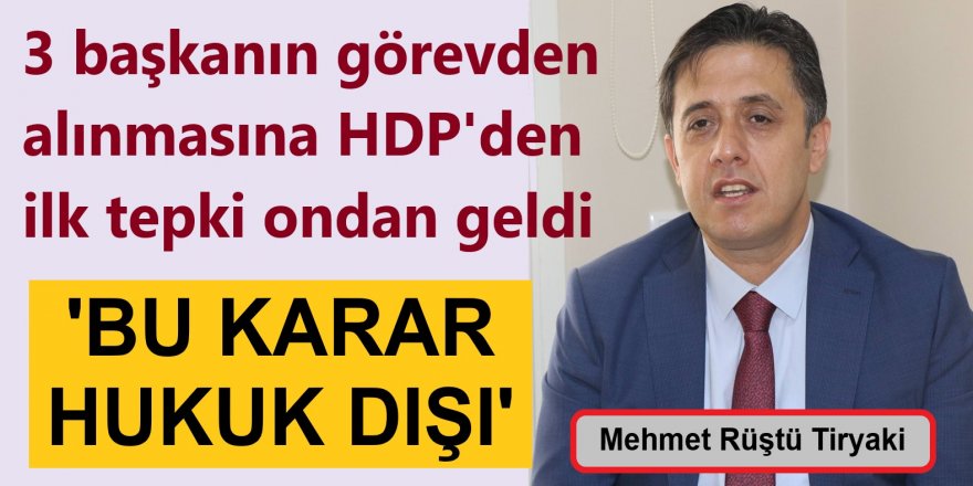 HDP'den ilk açıklama: Seçimle kazanamadığını gasp etmiştir