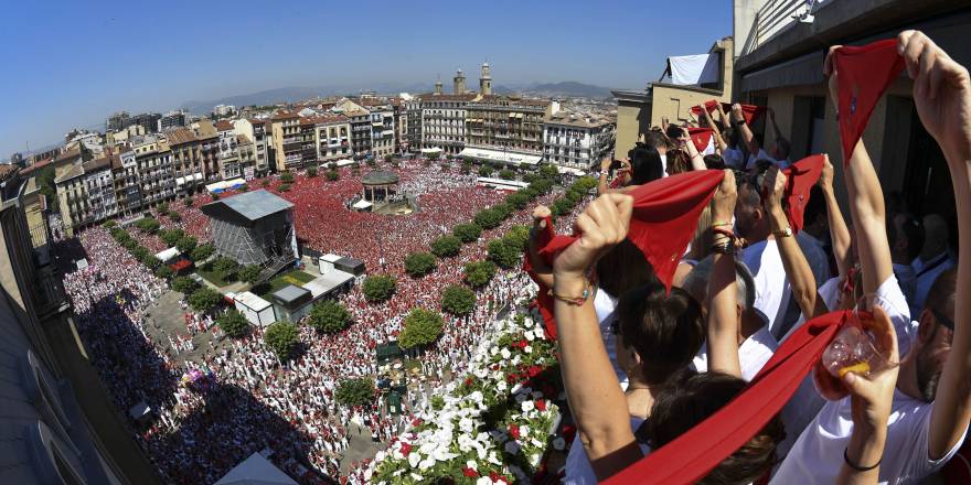 Geleneksel Boğa Festivali İspanya’da başladı