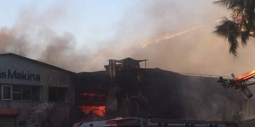 Organize Sanayi Bölgesi’nde büyük yangın