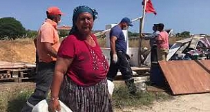 Çeşme'de çadır operasyonu