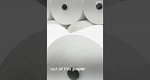 Taştan kağıt üretildi, ağaçlar kurtuldu