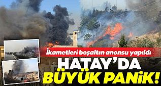 Kötü haber geldi.. Alevler evlere sıçradı