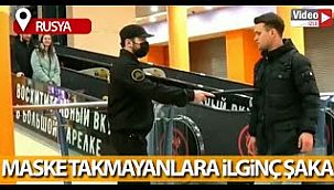 Güvenlik maske takmayanları dövdü