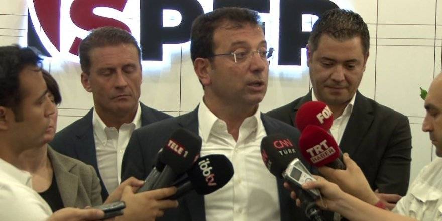 İmamoğlu, İSPARK'ta ödemelerin elden yapılmayacağını belirtti