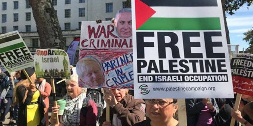 Netanyahu’nun Londra ziyaretinde protesto ile karşıladı