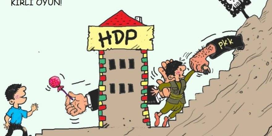 HDP önünde eylem yapan anneler karikatür kapağında