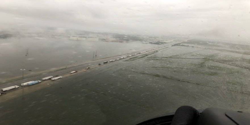 Imelda tropikal fırtınası Teksas’ı vurdu