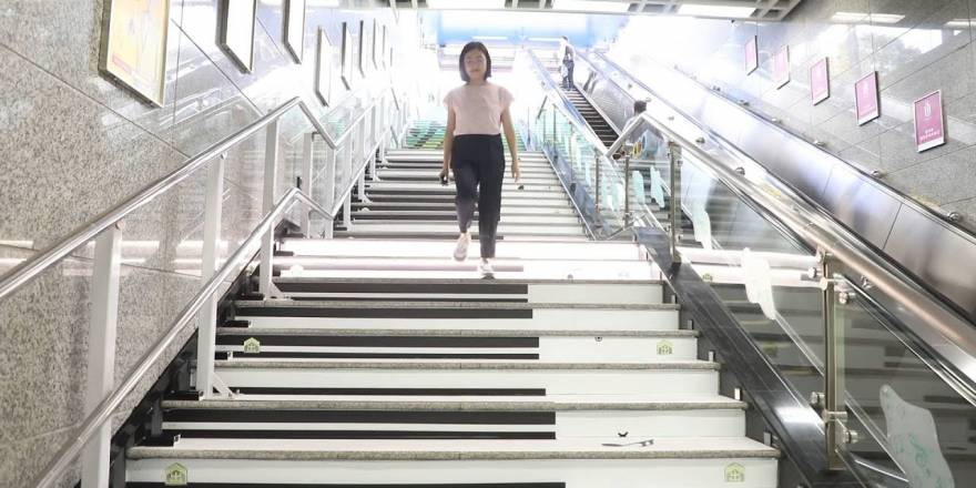 Çin'de Piano basamak