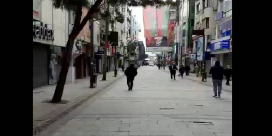 Önlemler arttı, çarşı boşaldı