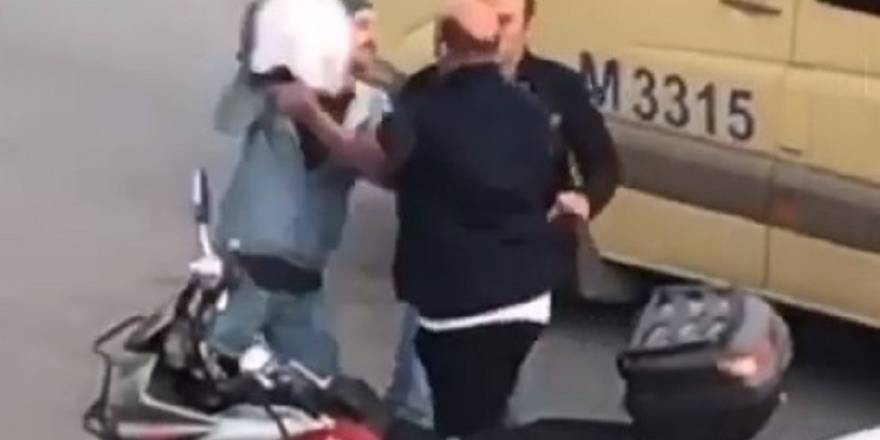 Esenyurtta yol verme kavgası