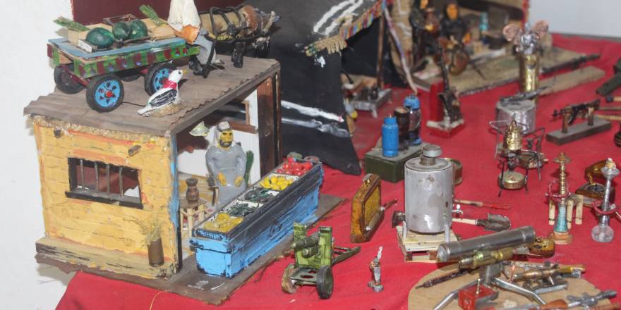 Filistinli sanatçı, İsrail mermileri zulmüne sanat eserlerinde son veriyor