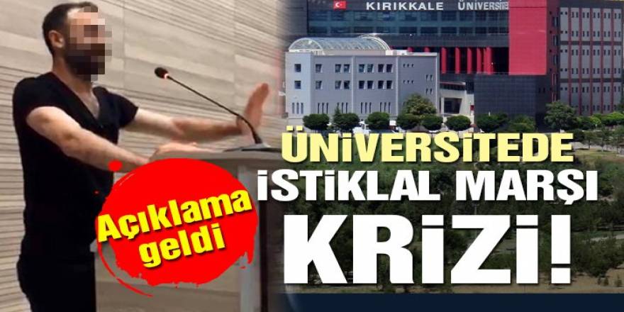 ''İstiklal Marşı” okutulmadığı krizi yaşandı