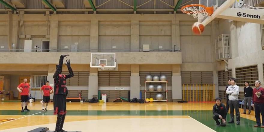 Basketçi robot Guinness rekorlar kitabında